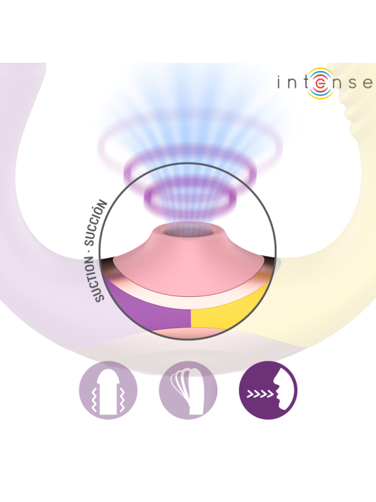 INTENSE - WILLOW 3-IN-1 SUCTION AND VIBRATION STIMULATOR