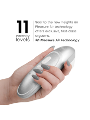 WOMANIZER - PRO VIBRANT KLITORALSTIMULATOR SILBERGRAU