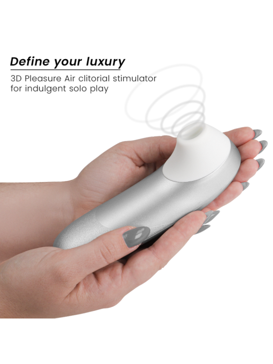 WOMANIZER - PRO VIBRANT KLITORALSTIMULATOR SILBERGRAU