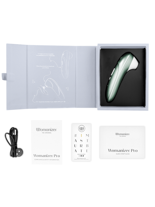 WOMANIZER - STIMOLATORE CLITORIDEO PRO VIBRANTE VERDE SALVIA
