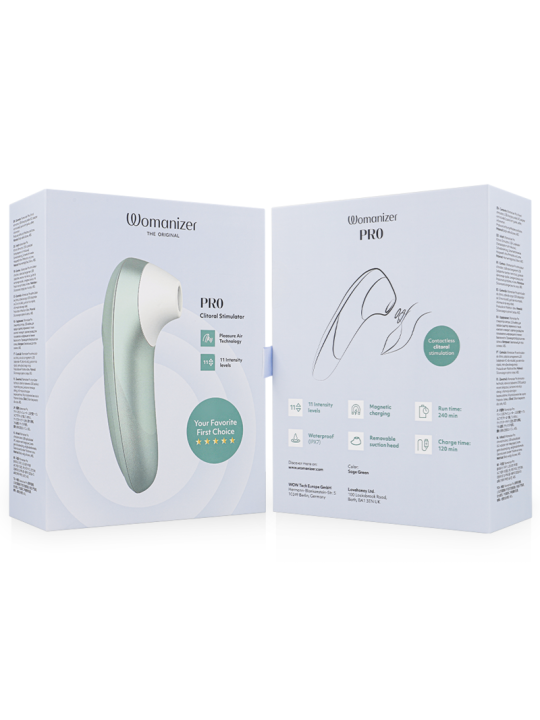 WOMANIZER - PRO VIBRANTE CLITORISSTIMULATOR SALIEGROEN