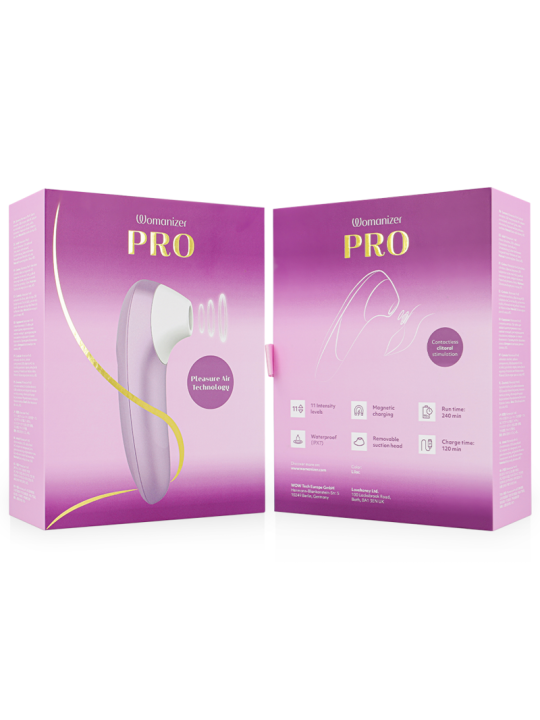 WOMANIZER - STIMOLATORE CLITORIDEO PRO VIBRANTE LILLA