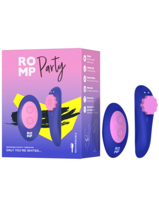 ROMP - PARTY MAGNETISCHER VIBRATIONS-SILIKON-Slip MIT FERNBEDIENUNG