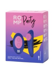ROMP - FEESTELIJKE MAGNETISCHE VIBRERENDE SILICONEN SLIP MET AFSTANDSB