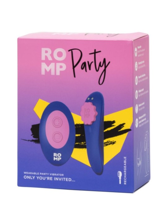 ROMP - PARTY MAGNETISCHER VIBRATIONS-SILIKON-Slip MIT FERNBEDIENUNG