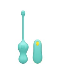 ROMP - CELLO OVO VIBRATÓRIO MULTIFUNCIONAL TURQUESA COM CONTROLE REMOT