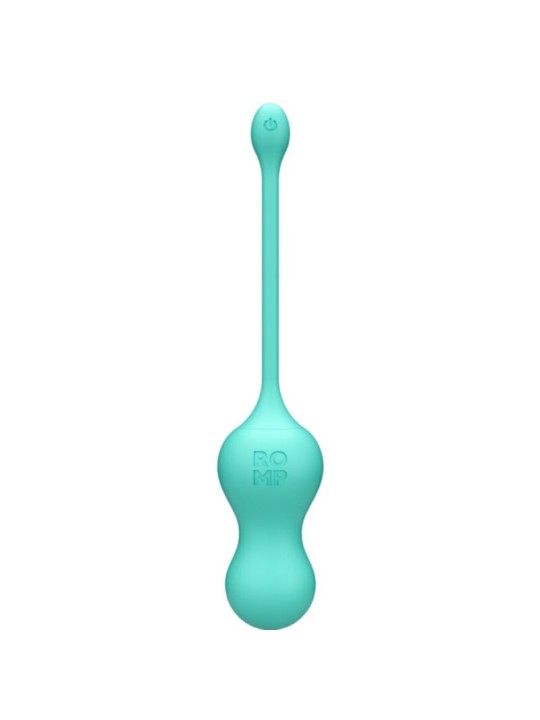 ROMP - CELLO MULTIFUNCTION VIBRATING EGG TURQUOISE REMOTE CONTROL