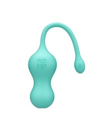 ROMP - CELLO HUEVO VIBRADOR MULTIFUNCIÓN TURQUESA CONTROL REMOTO
