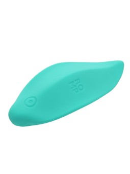 ROMP - WAVE VIBRADOR ESTIMULADOR DE CLÍTORIS FORMA ERGONÓMICA VERDE AG