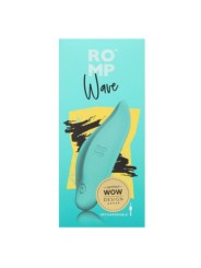 ROMP - GOLFVIBRATOR CLITORISSTIMULATOR ERGONOMISCHE VORM AQUA GROEN
