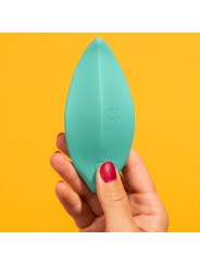 ROMP - GOLFVIBRATOR CLITORISSTIMULATOR ERGONOMISCHE VORM AQUA GROEN