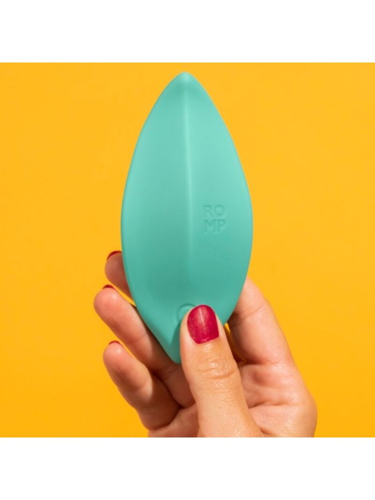 ROMP - GOLFVIBRATOR CLITORISSTIMULATOR ERGONOMISCHE VORM AQUA GROEN