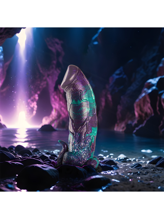 EPIC - DILDO BASILISCO DUPLO ESCAMOSO PRAZER TAMANHO GRANDE