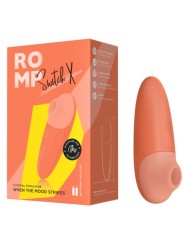 ROMP - SWITCH X KLITORISSTIMULATOR, 6 STUFEN, ORANGE