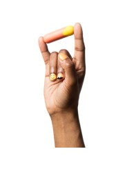 ROMP - RIOT MULTIFUNKTIONS-VIBRATIONSKUGEL ORANGE + GELB