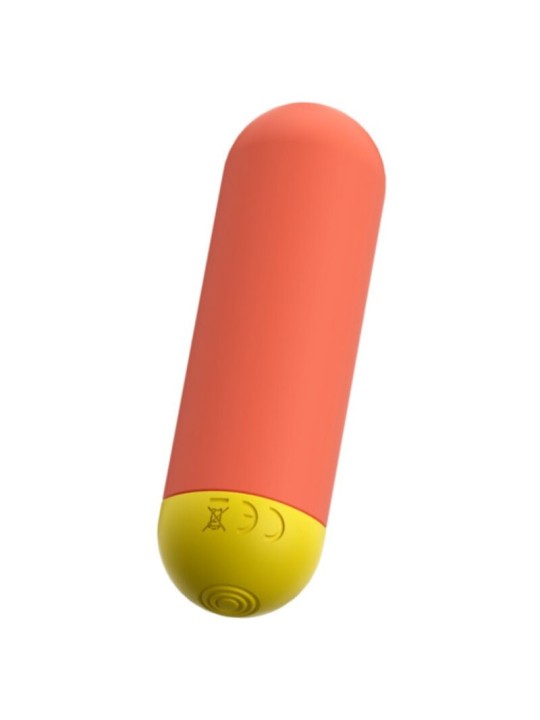 ROMP - RIOT MULTIFUNKTIONS-VIBRATIONSKUGEL ORANGE + GELB