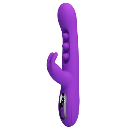 PRETTY LOVE - SABIEN VIBRADOR RABBIT CON ESTIMULACIÓN POR GOLPETEOS Y 