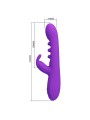 PRETTY LOVE - SABIEN VIBRADOR RABBIT CON ESTIMULACIÓN POR GOLPETEOS Y 