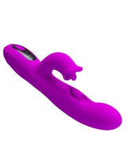 PRETTY LOVE - YALANDA VIBRADOR RABBIT OSCILANTE CON PANTALLA LED MORAD