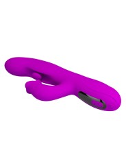 PRETTY LOVE - VIBRADOR OSCILATIVO YALANDA RABBIT COM DISPLAY DE LED RO