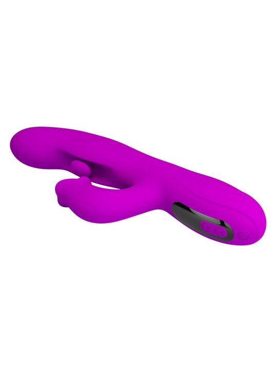 PRETTY LOVE - VIBRATORE OSCILLANTE YALANDA RABBIT CON DISPLAY LED VIOL