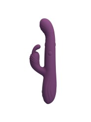 PRETTY LOVE - DEE VIBRATEUR LAPIN MULTIFONCTION OSCILLANT ET À PERCUSS