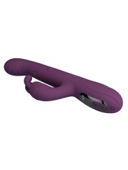 PRETTY LOVE - DEE MULTIFUNCTIONELE KONIJNVIBRATOR MET OSCILLATIE- EN P