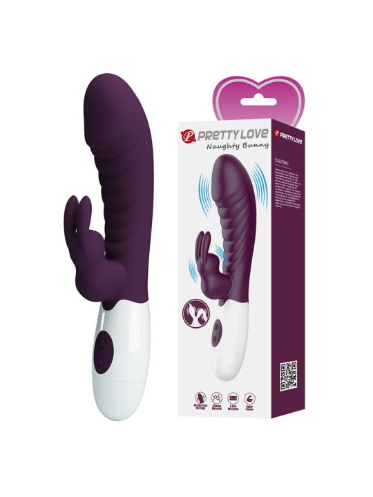PRETTY LOVE - NAUGHTY BUNNY 30 FUNCTIES KONIJNVIBRATOR PAARS