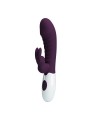 PRETTY LOVE - NAUGHTY BUNNY 30 FUNCTION RABBIT VIBRATOR PURPLE