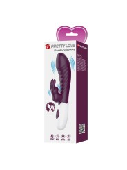PRETTY LOVE - NAUGHTY BUNNY 30 FUNCTION RABBIT VIBRATOR PURPLE