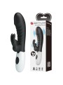 PRETTY LOVE - VIBRATORE A CONIGLIO NAUGHTY BUNNY CON 30 FUNZIONI NERO