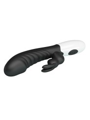 PRETTY LOVE - NAUGHTY BUNNY 30 FUNCTION RABBIT VIBRATOR BLACK