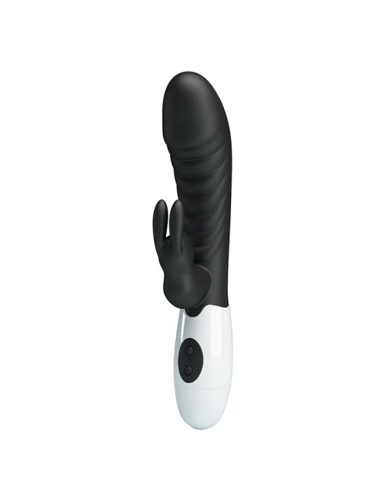 PRETTY LOVE - NAUGHTY BUNNY 30 FUNCTION RABBIT VIBRATOR BLACK