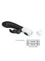 PRETTY LOVE - VIBRADOR COELHO NAUGHTY BUNNY COM 30 FUNÇÕES PRETO