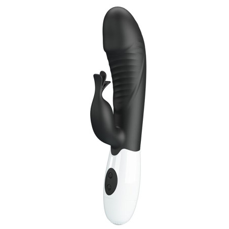 PRETTY LOVE - RASMUSSEN 30 FUNCTION RABBIT VIBRATOR ZWART