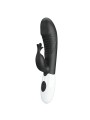 PRETTY LOVE - RASMUSSEN 30 FUNCTION RABBIT VIBRATOR ZWART
