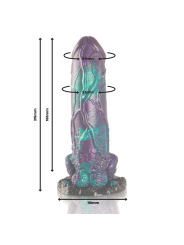 EPIC - DILDO BASILISCO DUPLO ESCAMOSO PRAZER TAMANHO GRANDE