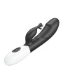 PRETTY LOVE - RASMUSSEN 30 FUNCTION RABBIT VIBRATOR BLACK
