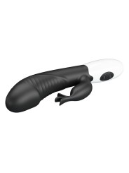 PRETTY LOVE - RASMUSSEN 30 FUNCTION RABBIT VIBRATOR BLACK