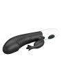PRETTY LOVE - RASMUSSEN 30 FUNCTION RABBIT VIBRATOR ZWART
