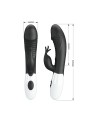 PRETTY LOVE - RASMUSSEN 30 FUNCTION RABBIT VIBRATOR BLACK