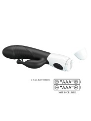 PRETTY LOVE - RASMUSSEN 30 FUNCTION RABBIT VIBRATOR ZWART