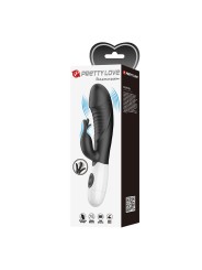 PRETTY LOVE - RASMUSSEN 30 FUNCTION RABBIT VIBRATOR ZWART