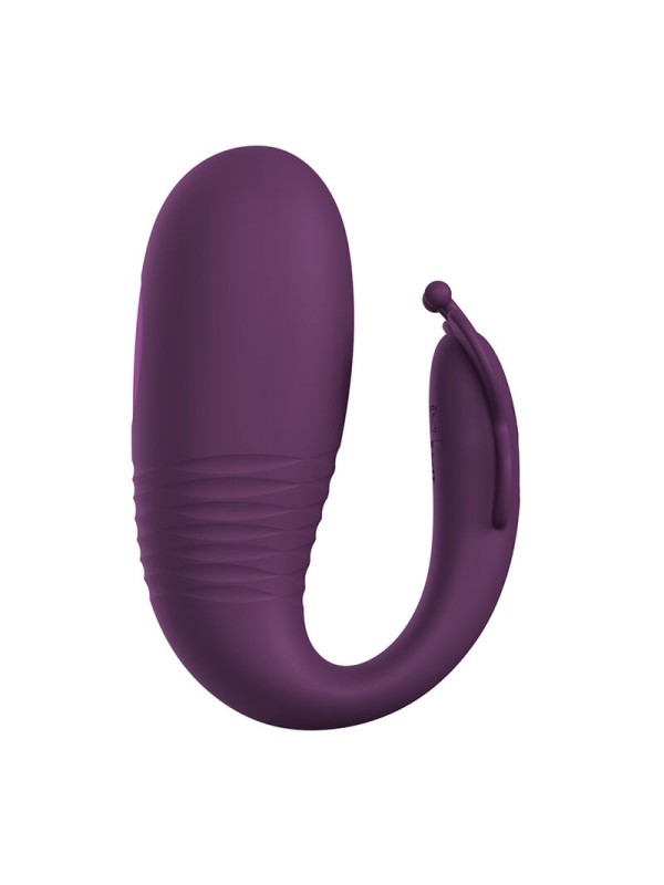 PRETTY LOVE - KLAY STOSS-EI-VIBRATOR, APP-STEUERUNG, LILA