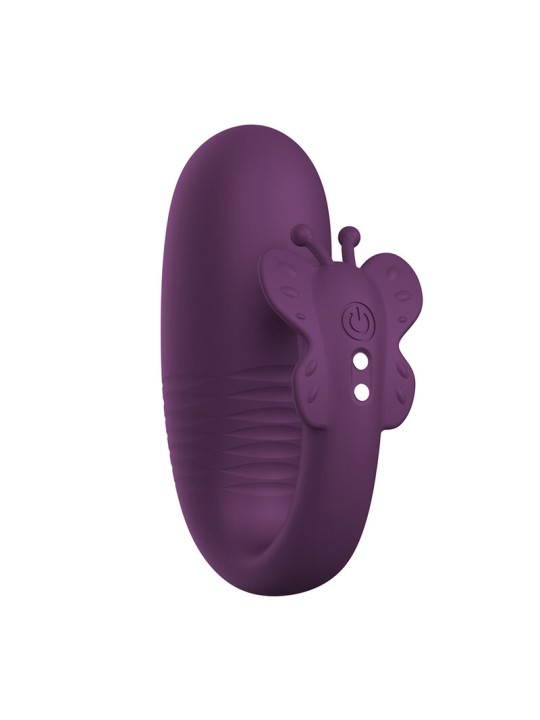 PRETTY LOVE - VIBRADOR DE OVO COM ACIONAMENTO POR APLICATIVO KLAY ROXO