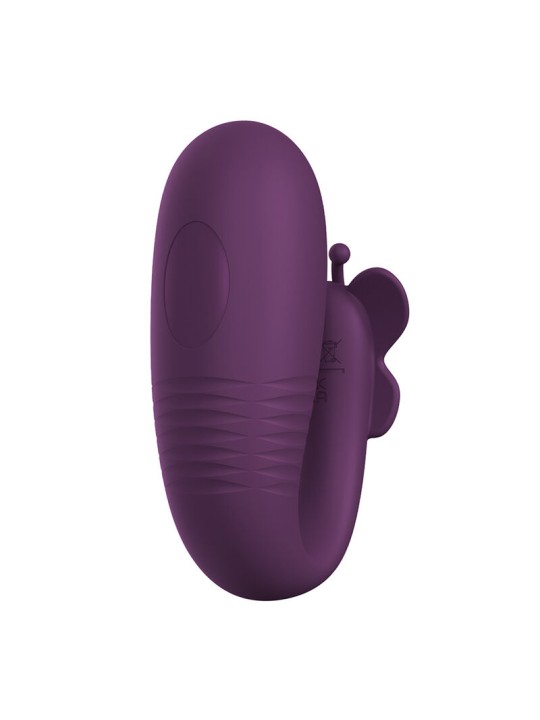 PRETTY LOVE - KLAY STOSS-EI-VIBRATOR, APP-STEUERUNG, LILA