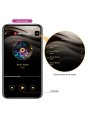 PRETTY LOVE - KLAY STOSS-EI-VIBRATOR, APP-STEUERUNG, LILA