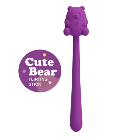 PRETTY LOVE - VIBRATORE RICARICABILE A FORMA DI ORSO CARINO E FLIRTANT