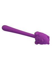 PRETTY LOVE - CUTE BEAR FLIRTING STICK RECHARGEABLE VIBRATOR