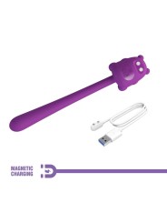 PRETTY LOVE - CUTE BEAR FLIRTING STICK VIBRADOR RECARGABLE